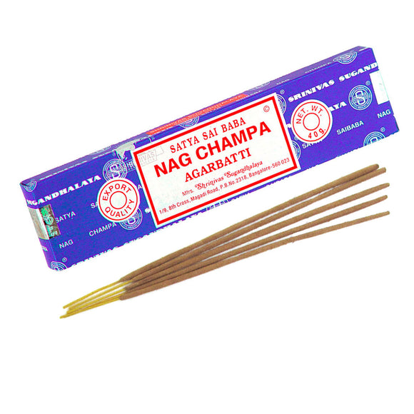 Wholesale Nag Champa Incense Sticks (40g) by Satya