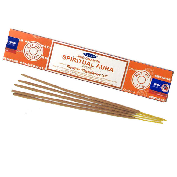 Wholesale Spiritual Aura Incense Sticks (15g) by Satya