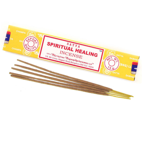 Wholesale Spiritual Healing Incense Sticks (15g) by Satya