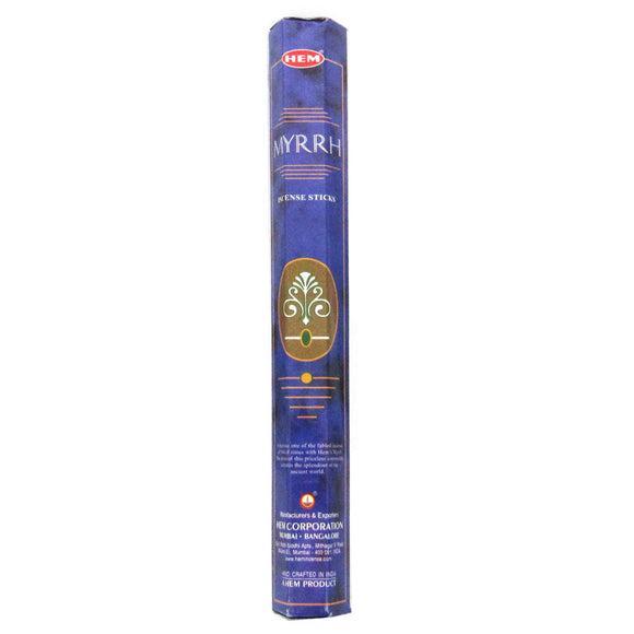 Wholesale Myrrh Incense by HEM (20 Sticks)