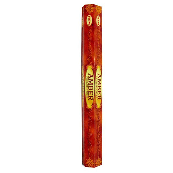 Wholesale Amber Incense by HEM (20 Sticks)