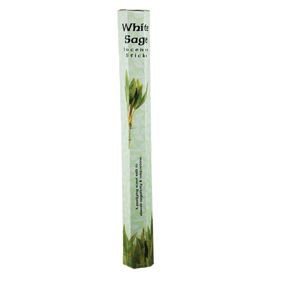 Wholesale White Sage Incense Sticks by Kamini (Box of 20)