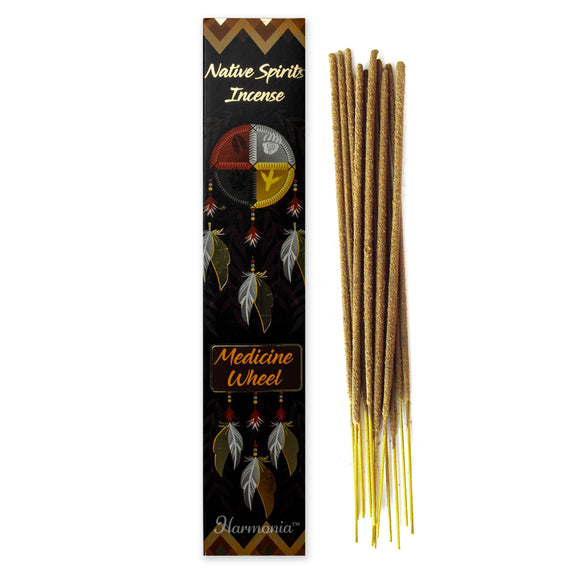 Wholesale Medicine Wheel (Musk) Incense by Native Spirits