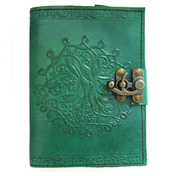Wholesale Green Leather Journal with Latch