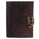 Wholesale Celtic Dragon Leather Journal with Latch