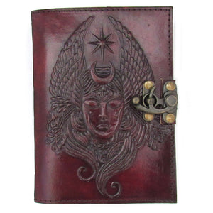Wholesale Moon Goddess Leather Journal with Latch