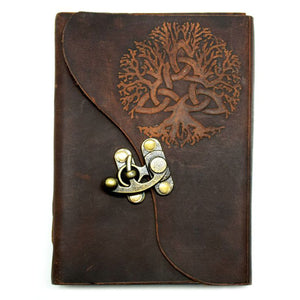 Wholesale Celtic Tree Soft Leather Journal with Latch