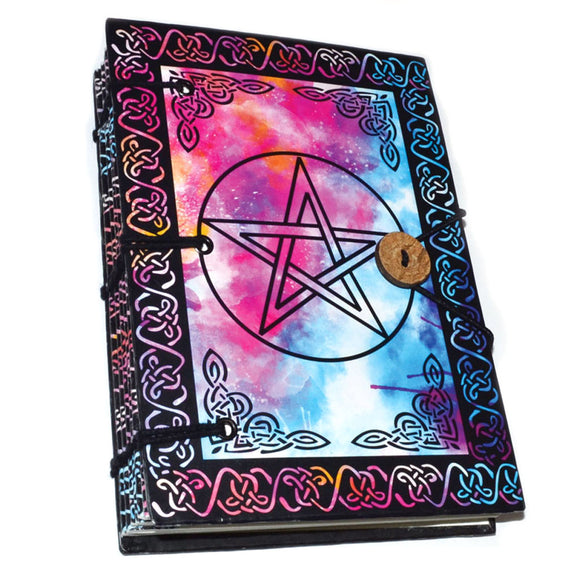 Wholesale Pentagram Tie-Dye Colored Journal