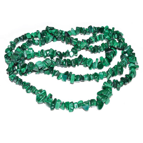 Wholesale Malachite Chip Necklace