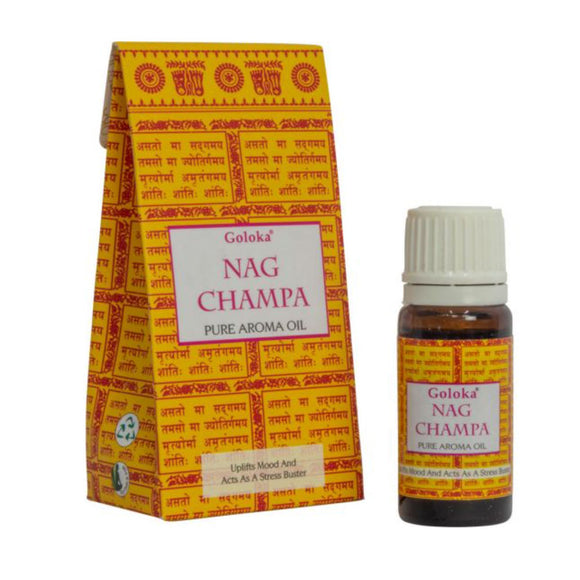 Wholesale Nag Champa Oil by Goloka (10 ml)
