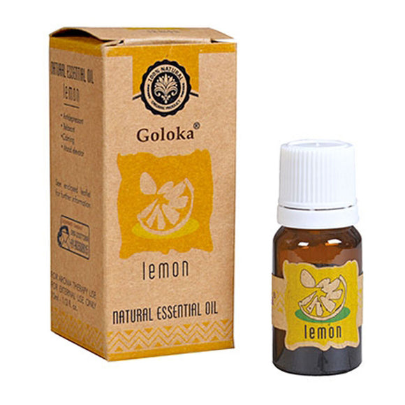 Wholesale Lemon Natural Essential Oil by Goloka (10 ml)