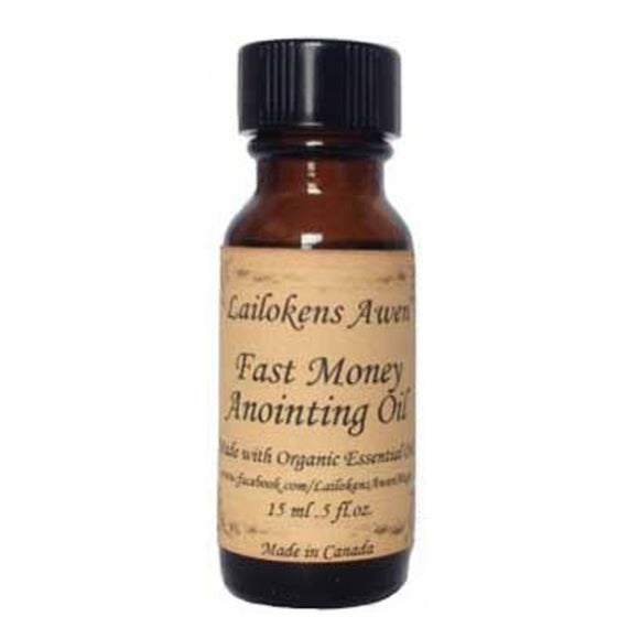 Wholesale Fast Money Anointing Oil by Lailokens Awen (15 ml)
