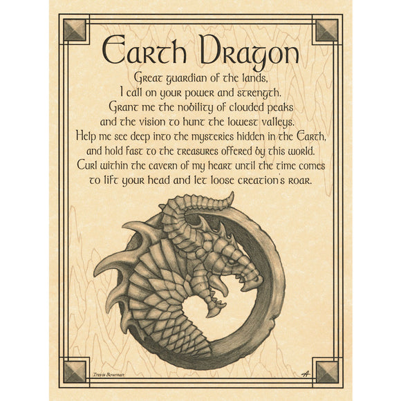 Wholesale Earth Dragon Poster