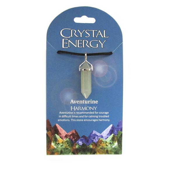 Wholesale Aventurine (Harmony) Crystal Energy Pendant