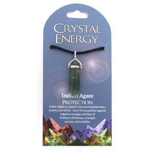 Wholesale Indian Agate (Protection) Crystal Energy Pendant