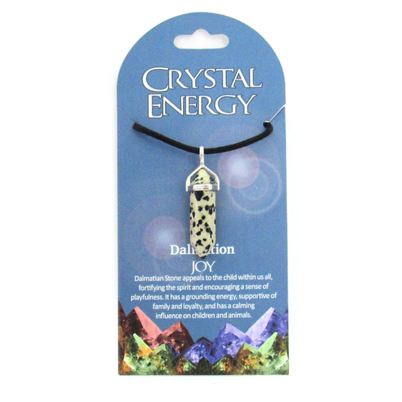 Wholesale Dalmatian Stone (Joy) Crystal Energy Pendant