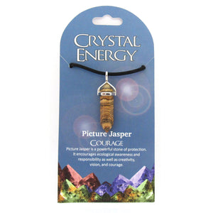 Wholesale Picture Jasper (Courage) Crystal Energy Pendant
