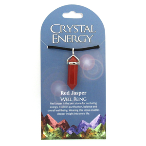 Wholesale Red Jasper (Well Being) Crystal Energy Pendant