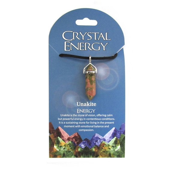 Wholesale Unakite (Energy) Crystal Energy Pendant