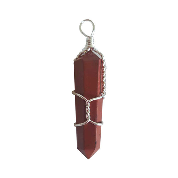 Wholesale Wire-Wrapped Red Jasper Point