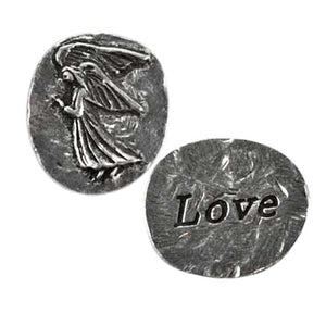 Wholesale Love Angel Pocket Stone