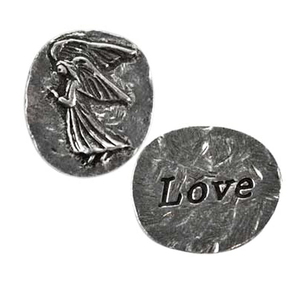 Wholesale Love Angel Pocket Stone