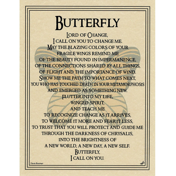 Wholesale Butterfly Prayer Poster