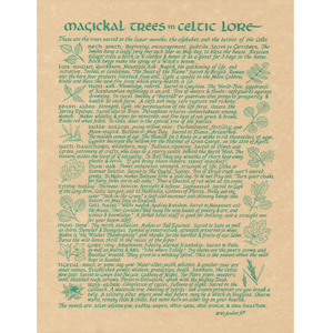 Wholesale Celtic Trees Poster