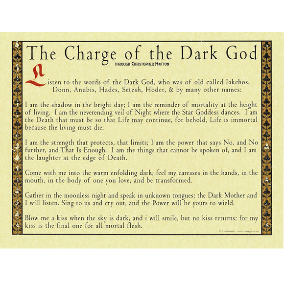 Wholesale The Charge of the Dark God Poster