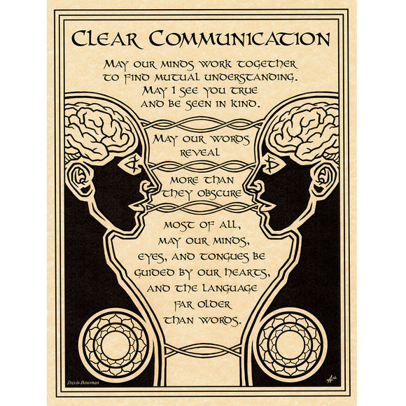 Wholesale Clear Communication Poster