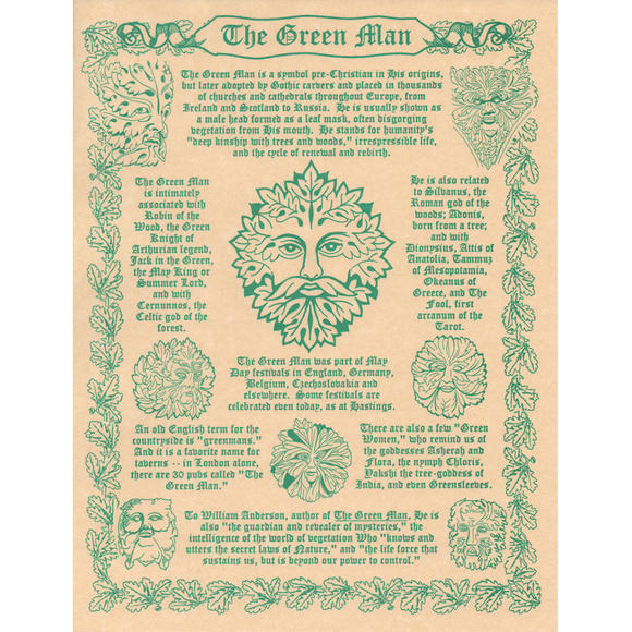 Wholesale Greenman Poster