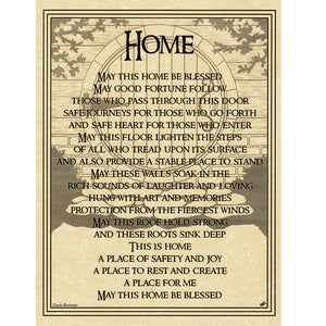 Wholesale Home Blessing Poster