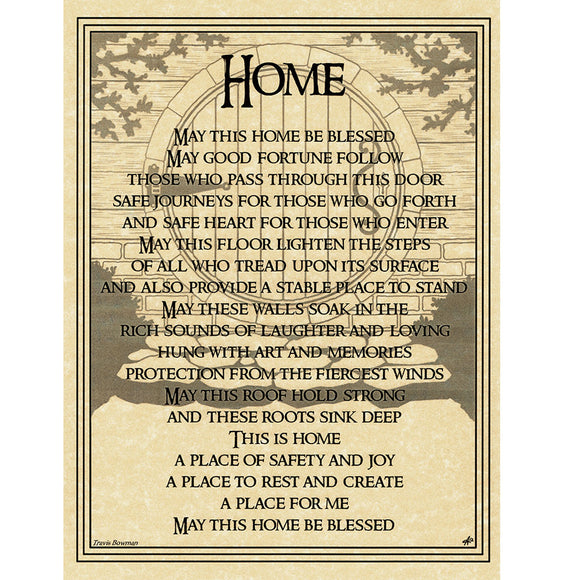 Wholesale Home Blessing Poster