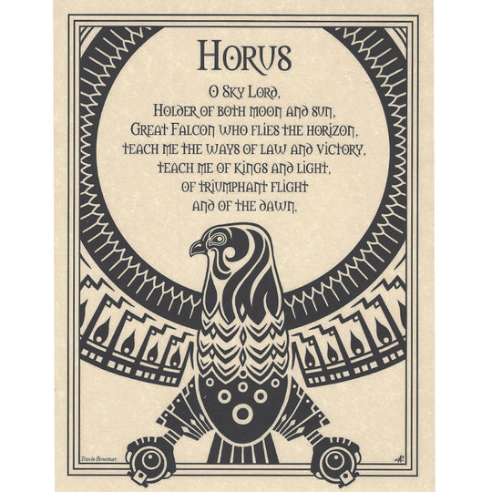 Horus Poster – Labyrinth Trading
