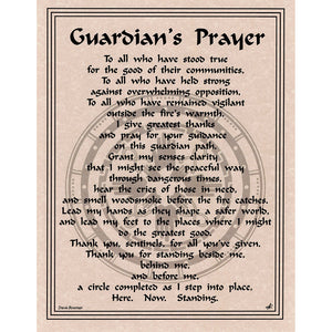 Wholesale Guardian's Prayer Poster