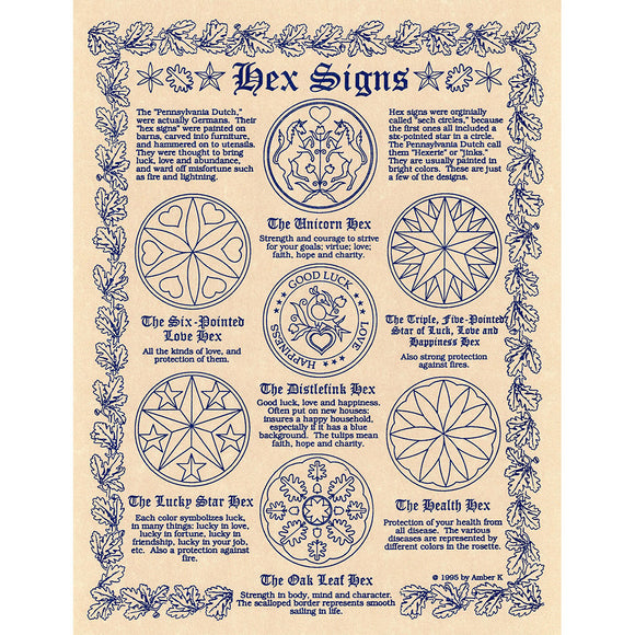 Wholesale Hex Signs Poster