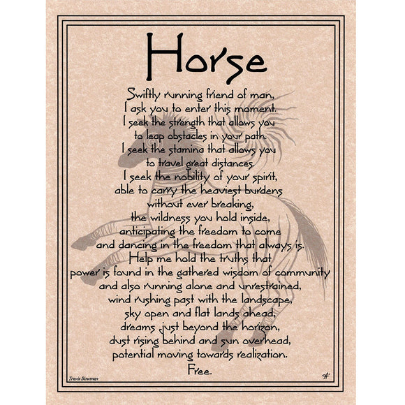 Wholesale Horse Prayer Poster