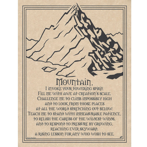 Wholesale Mountain Prayer Poster