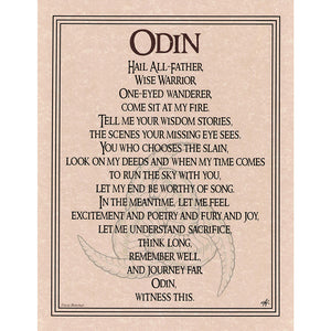 Wholesale Odin Poster