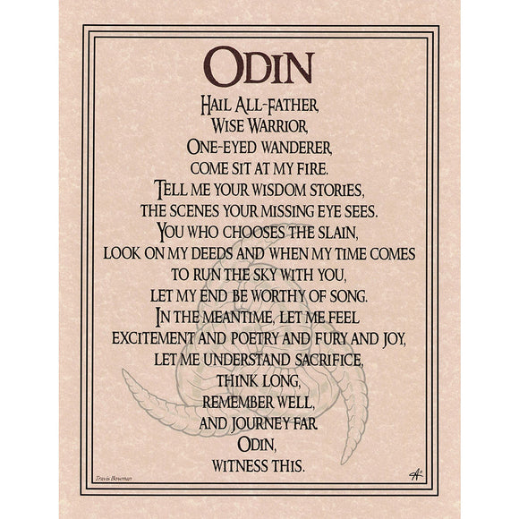 Wholesale Odin Poster
