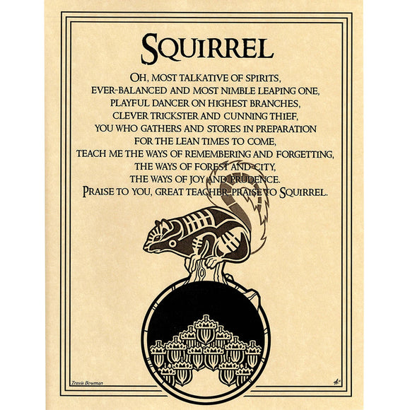 Wholesale Squirrel Prayer Poster