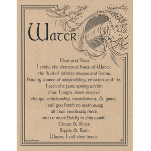 Wholesale Water Evocation Poster