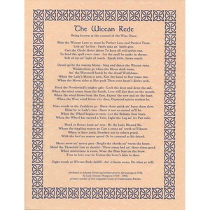 Wholesale Wiccan Rede (Long Poem) Poster