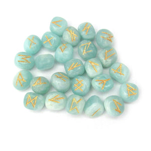 Wholesale Amazonite Rune Set