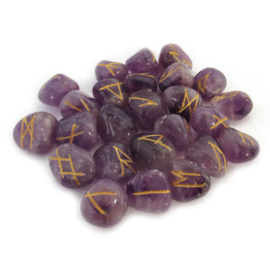 Wholesale Amethyst Rune Set