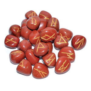 Wholesale Red Jasper Rune Set