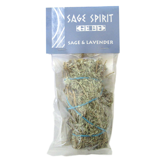 Wholesale Sage & Lavender Smudge Stick by Sage Spirit (5 Inches)