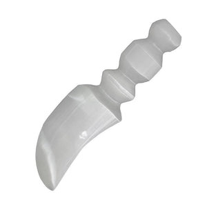 Wholesale Selenite Crescent Athame (6 Inches)