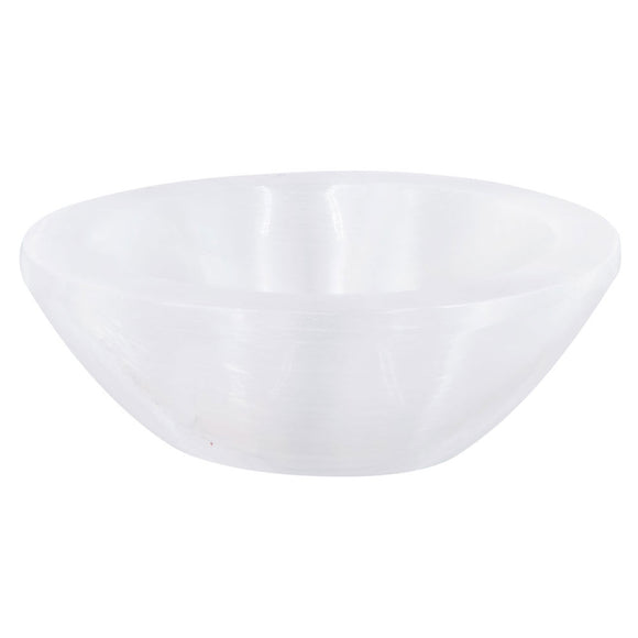 Wholesale Selenite Round Bowl (4 Inches)