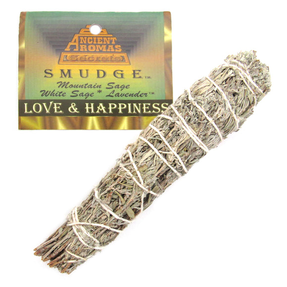 Wholesale Love & Happiness Smudge Stick (5-6 Inches) by Ancient Aromas